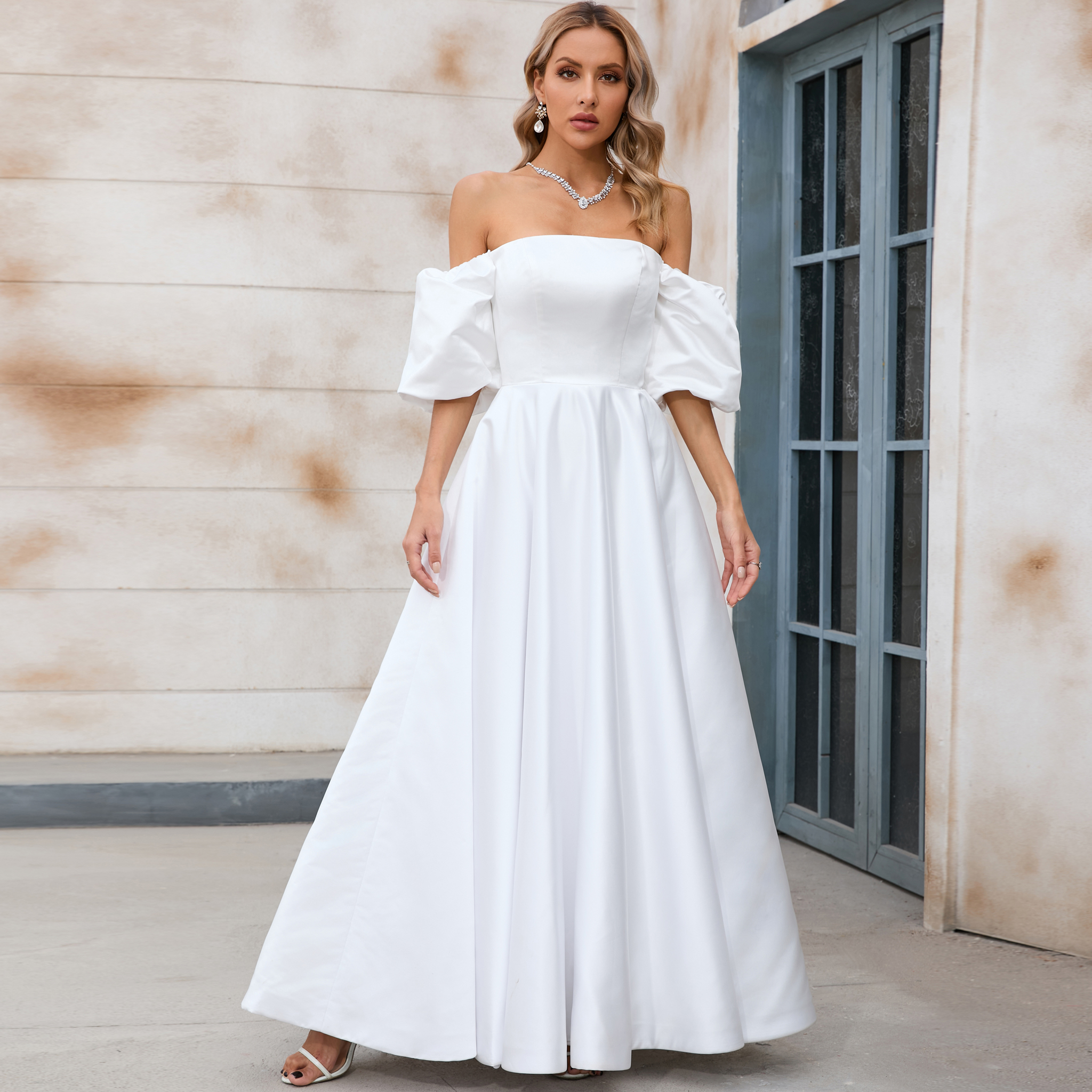 Tea Length Wedding Dress & Bridal Gown | Trendy Wedding Gowns - RosyMae   Rosymae