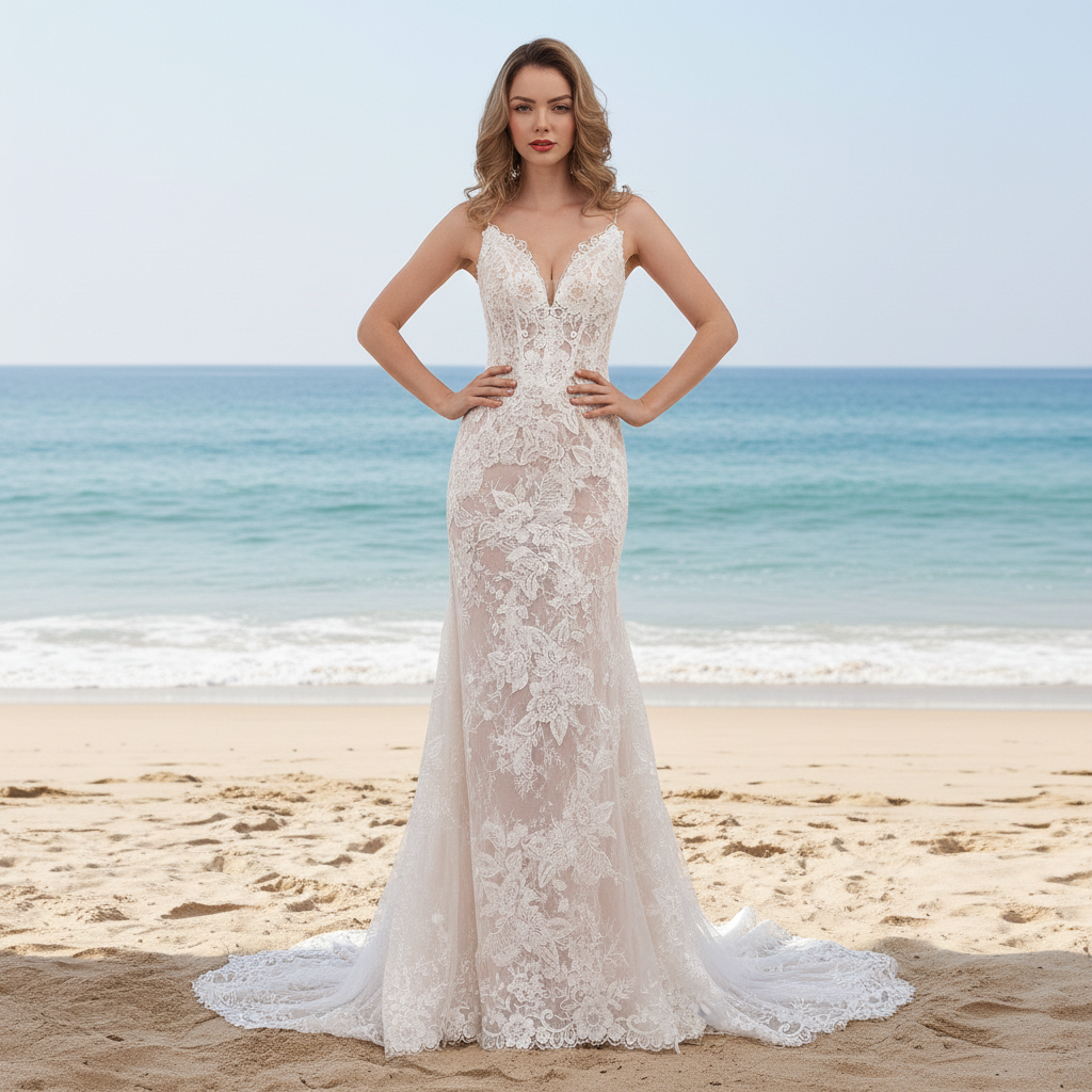 slim fit dress slacks Spaghetti Straps Knee Length White Satin Cocktail/Homecoming Dress US4 / As Picture