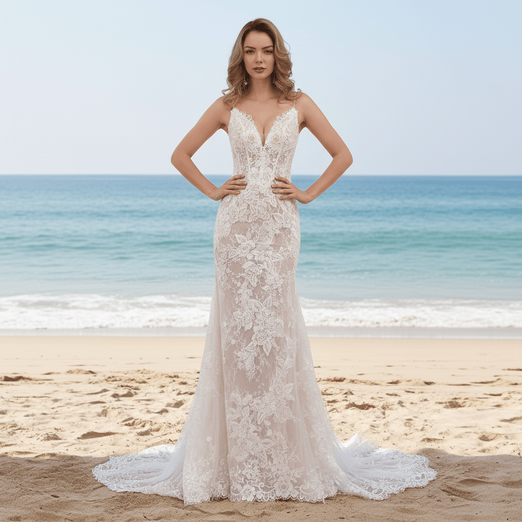 spaghetti strap fit and flare dress V-neck Lace Bridal Gown Wedding Black folklore dress Sexy Mermaid Sweetheart Sequin Classic black Size:19.5