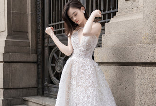 What is boho style wedding dress?