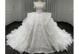bustle wedding dress