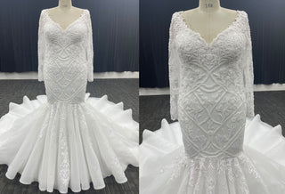 How to Pick the Perfect Plus-Size Wedding Dress with Sleeves - Rosymae