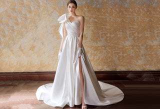 The Most Glamorous One Shoulder Wedding Dress for Your Special Day? - Rosymae