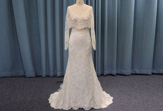 Two Piece Wedding Dress