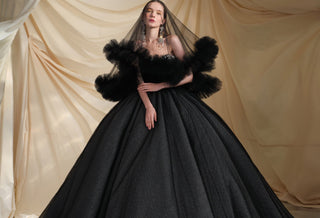 Uncovering the Beauty of a Black Wedding Dress - Rosymae