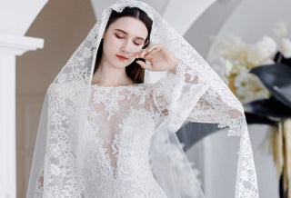 Unleash Your Inner Diva with a Wedding Dress Illusion Neckline - Rosymae