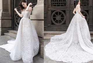 Wedding Dress Lace Overlay