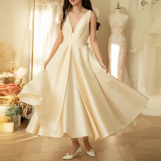 Ankle Length Wedding Dress