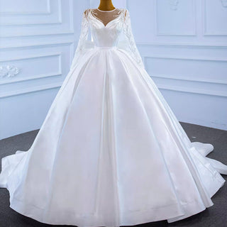 Cozy Winter Wedding Dress for Rustic Indoor Ceremony