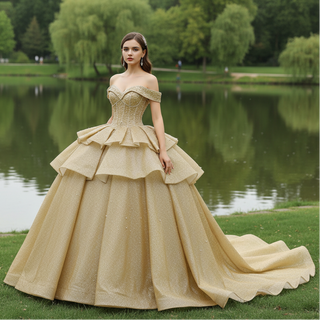 Champagne Wedding Dresses