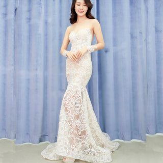 Sexy and Romantic Sheer Wedding Dresses & Gowns