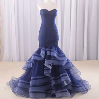 Ruffle Mermaid Wedding Dresses