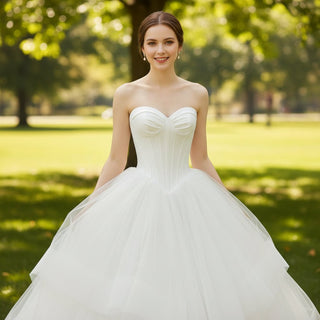 Beautiful Wedding Dresses Featuring A Sweetheart Neckline - Rosymae