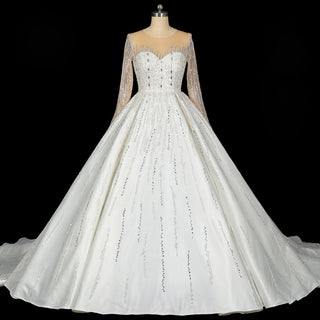 Black Sequin Wedding Dress - Rosymae