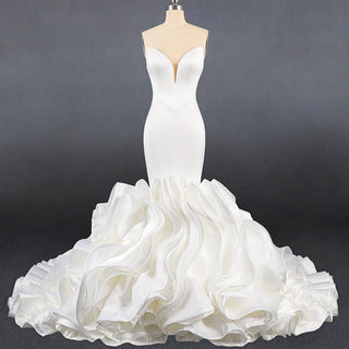 Bridal Gown with Ruffle Skirt - Rosymae