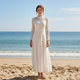 Calf Length Wedding Dresses - Rosymae