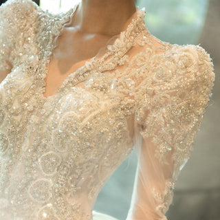 Crystal Wedding Dress - Rosymae