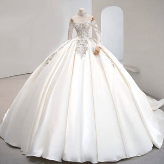 Long Sleeve Wedding Gowns / Bridal Dresses - Rosymae
