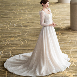 Lace A Line Wedding Dress