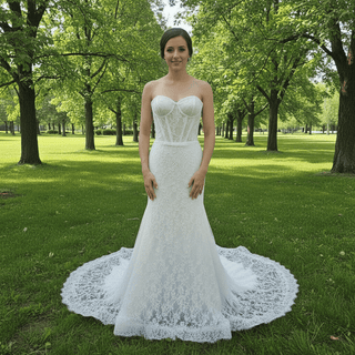 Luxury Sweetheart Mermaid Wedding Dress - Rosymae