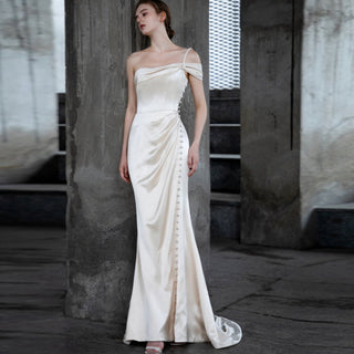 Satin Plain Wedding Dresses & Bridal Gowns