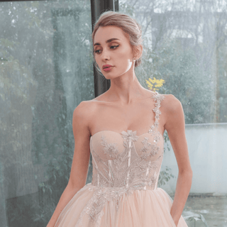 One Shoulder Wedding Dresses - Rosymae