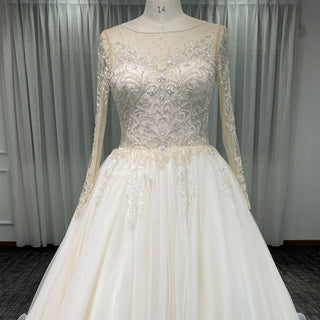 Plus Size Wedding Dresses with Sleeves - Rosymae
