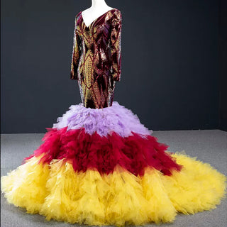 Rainbow Wedding Dresses - Rosymae