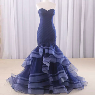 Ruffle Mermaid Wedding Dresses - Rosymae