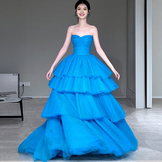 Beautiful Blue Wedding Dress
