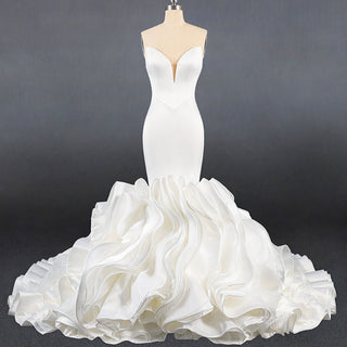 Bridal Gown with Ruffle Skirt