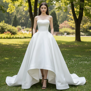 Elegant Wedding Dress Under $200 | Simple & Stylish