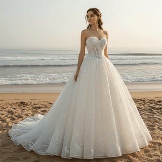 Strapless Wedding Dresses - Rosymae