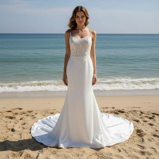 Straps Wedding Dresses - Rosymae