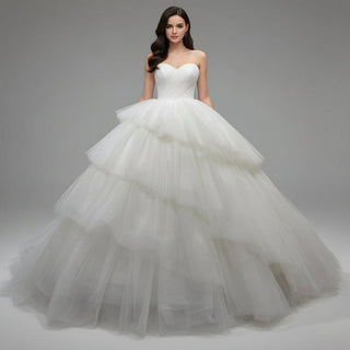Tulle Wedding Dress - Rosymae
