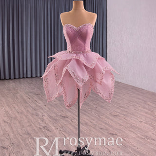 2 in 1 Quinceanera Dresses Organza Ball Gown Flower Luxury Party Gowns