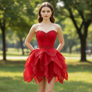 2 in 1 Quinceanera Dresses Organza Ball Gown Flower Luxury Party Gowns