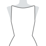 Boat-neck wedding dress