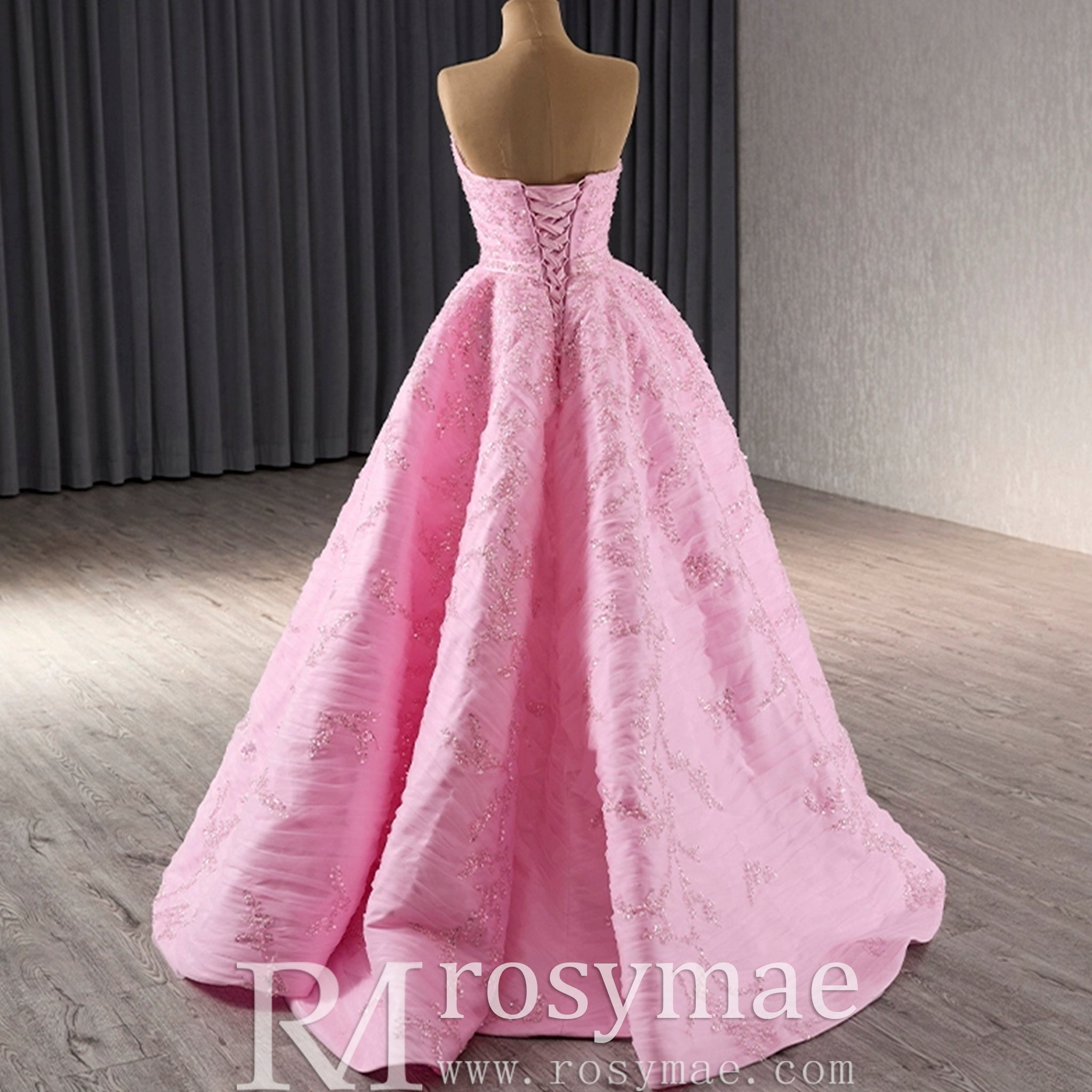 Chic High end A-line Pink Formal Gown Prom Dress with Boat Neck Pink / 10 Chic High end A-line Pink Formal Gown Prom Dress with Boat Neck Pink / 10