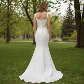 Elegant Transformable Wedding Gown Two Styles in One Masterpiece