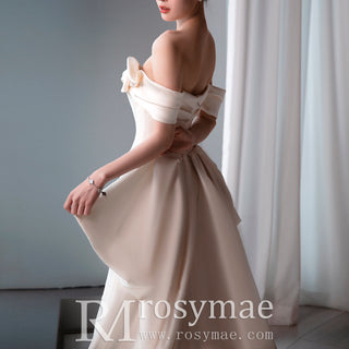 Satin Mermaid Wedding Dress