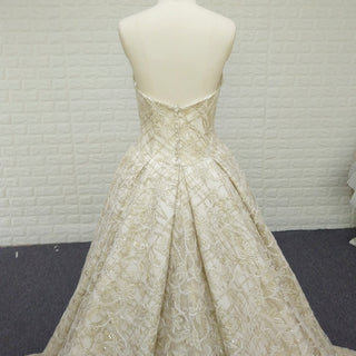 Luxury Sparkly Ball Gown Wedding Dresses for Elegant Brides