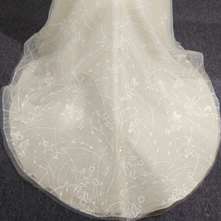 Classy & Elegant Mermaid Wedding Dresses with Capped Sleeve