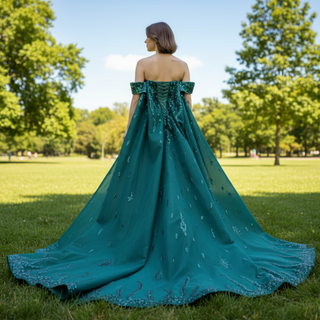 Mermaid Strapless Luxury Prom Dress Sequins Evening Gowns