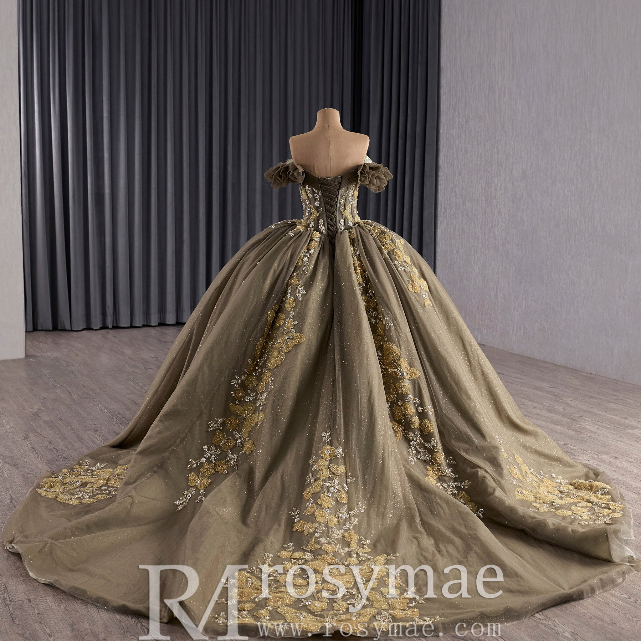 Olive Green Quinceanera Dress Robes De Soire Vestidos De 15 Anos Rosymae Olive Green Quinceanera Dress Robes De Soire Vestidos De 15 Anos Rosymae