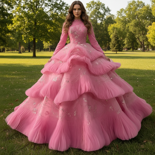 Ruffles Babay Blue Quinceanera Dress Robes De Soirée Vestidos De 15 Anos
