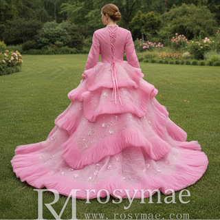 Ruffles Babay Blue Quinceanera Dress Robes De Soirée Vestidos De 15 Anos