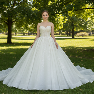 Princess Ball Gown Wedding Dress Sweetheart Bridal Gown