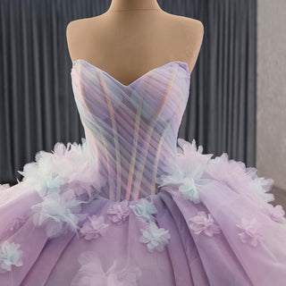 Detachable Wide Strap Women Lilac Quinceanera Dresses with Butterflies Lilac / 16 Detachable Wide Strap Women Lilac Quinceanera Dresses with Butterflies Lilac / 16