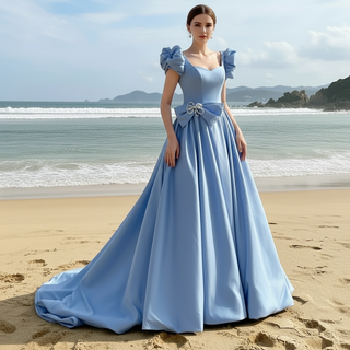 Beautiful Blue Wedding Dress Rosymae Beautiful Blue Wedding Dress Rosymae